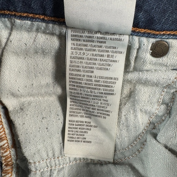 Abercrombie and Fitch Jeans Womens 29 Blue Skinny Low Rise Dark Wash Stretch - Picture 6 of 13